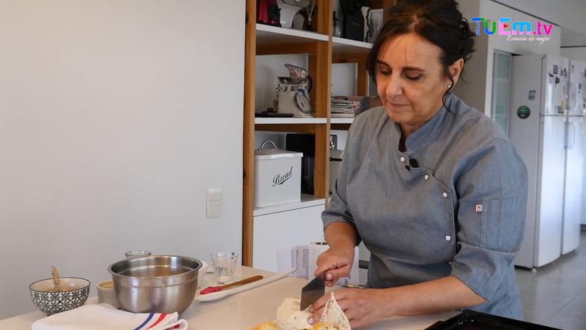 Budin de datiles y nueces - Patricia Alfie 