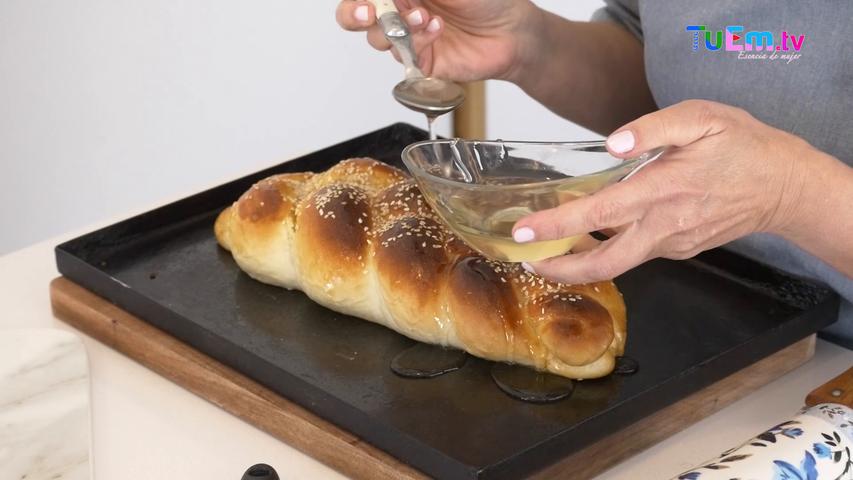 Budin de datiles y nueces - Patricia Alfie 